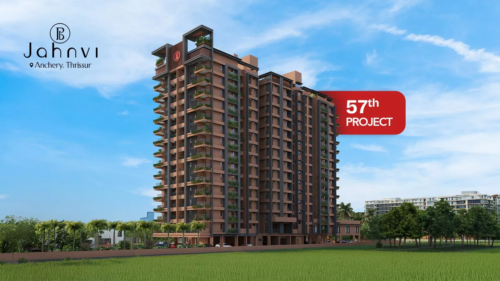 PB Jahnvi Elevation – Premium Flats in Thrissur