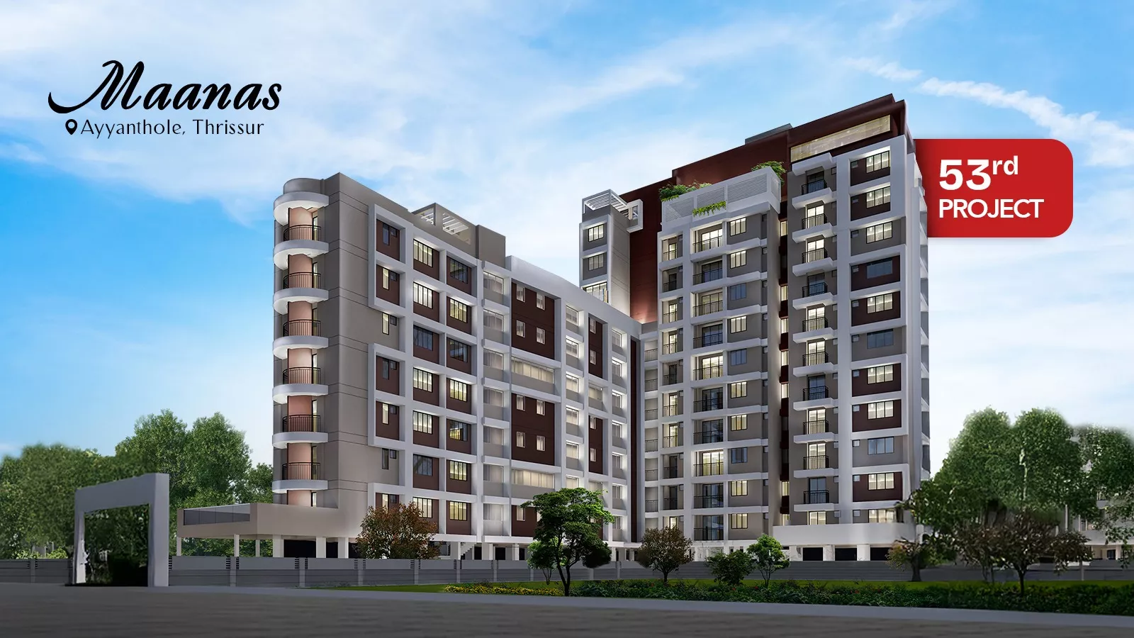 TBPL Maanas – Premium Apartments near West Fort, Thrissur